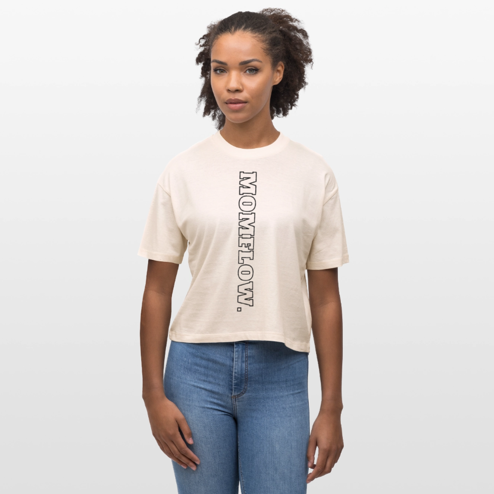 MOMFLOW. SHIRT - natural raw