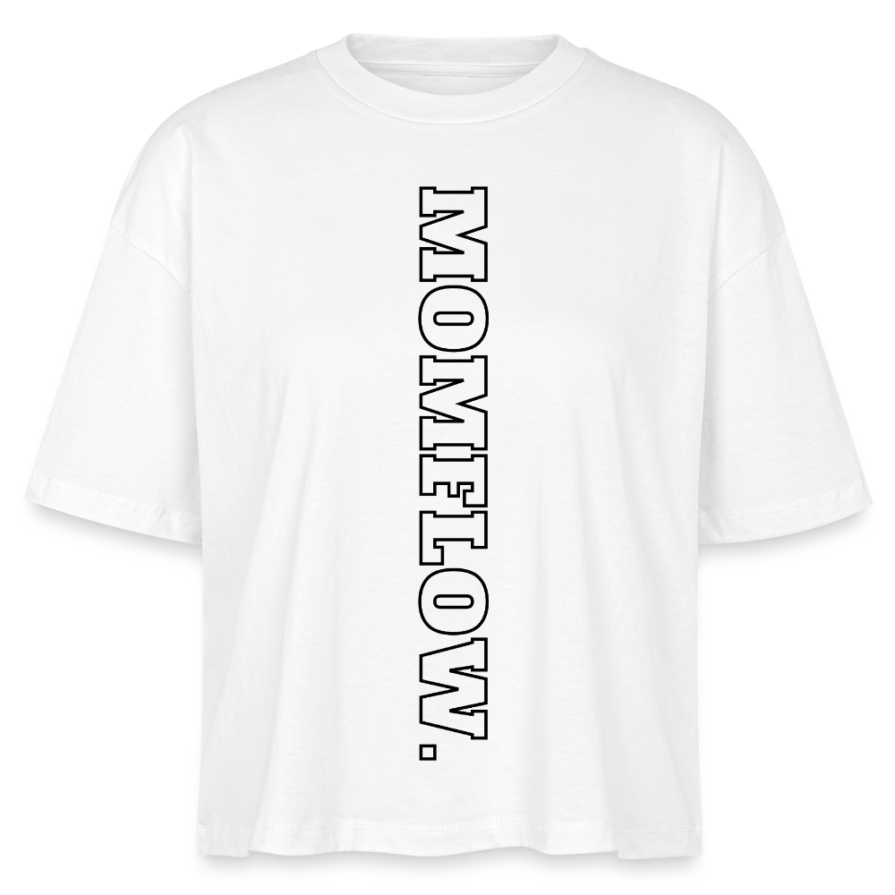 MOMFLOW. SHIRT - white