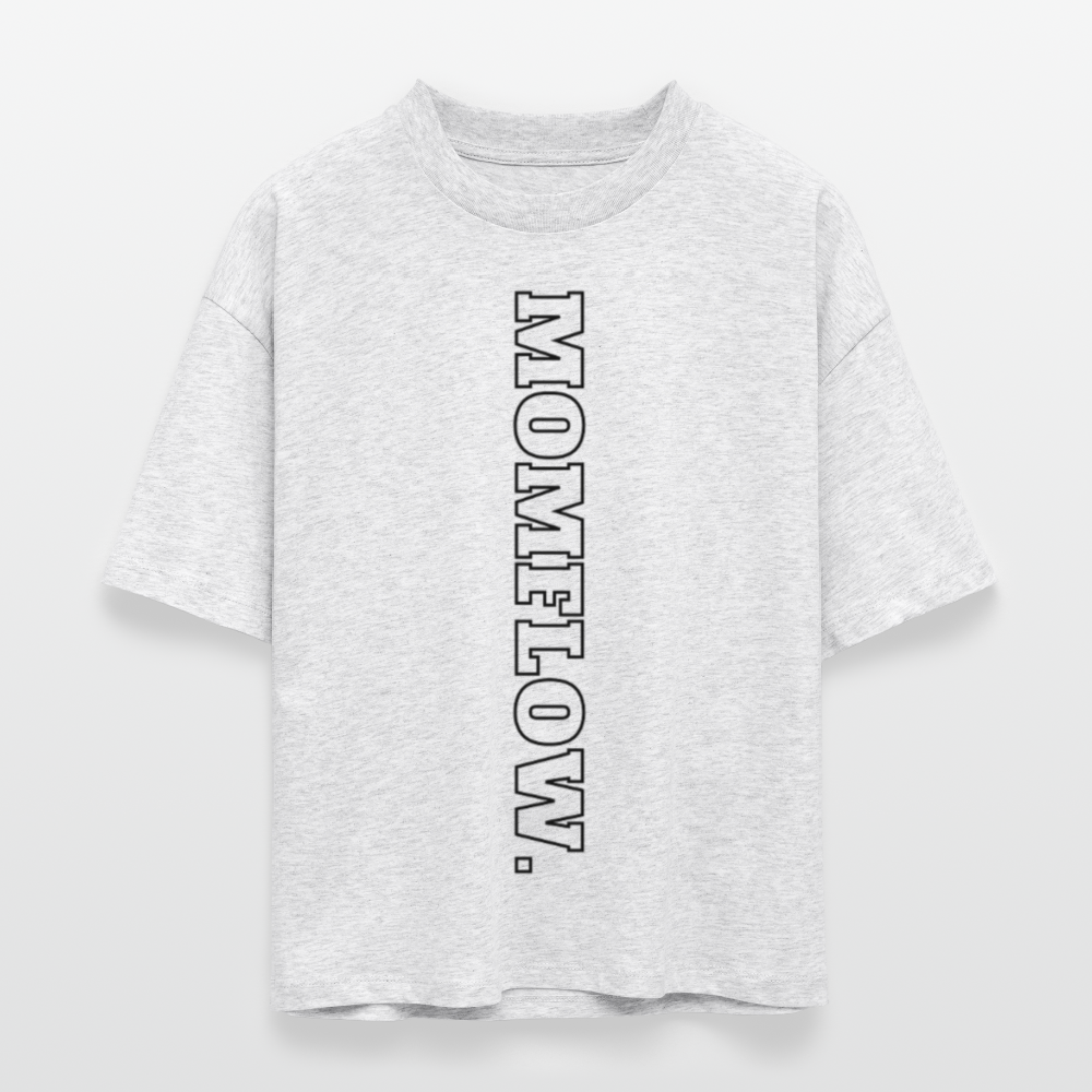 MOMFLOW. SHIRT - heather white